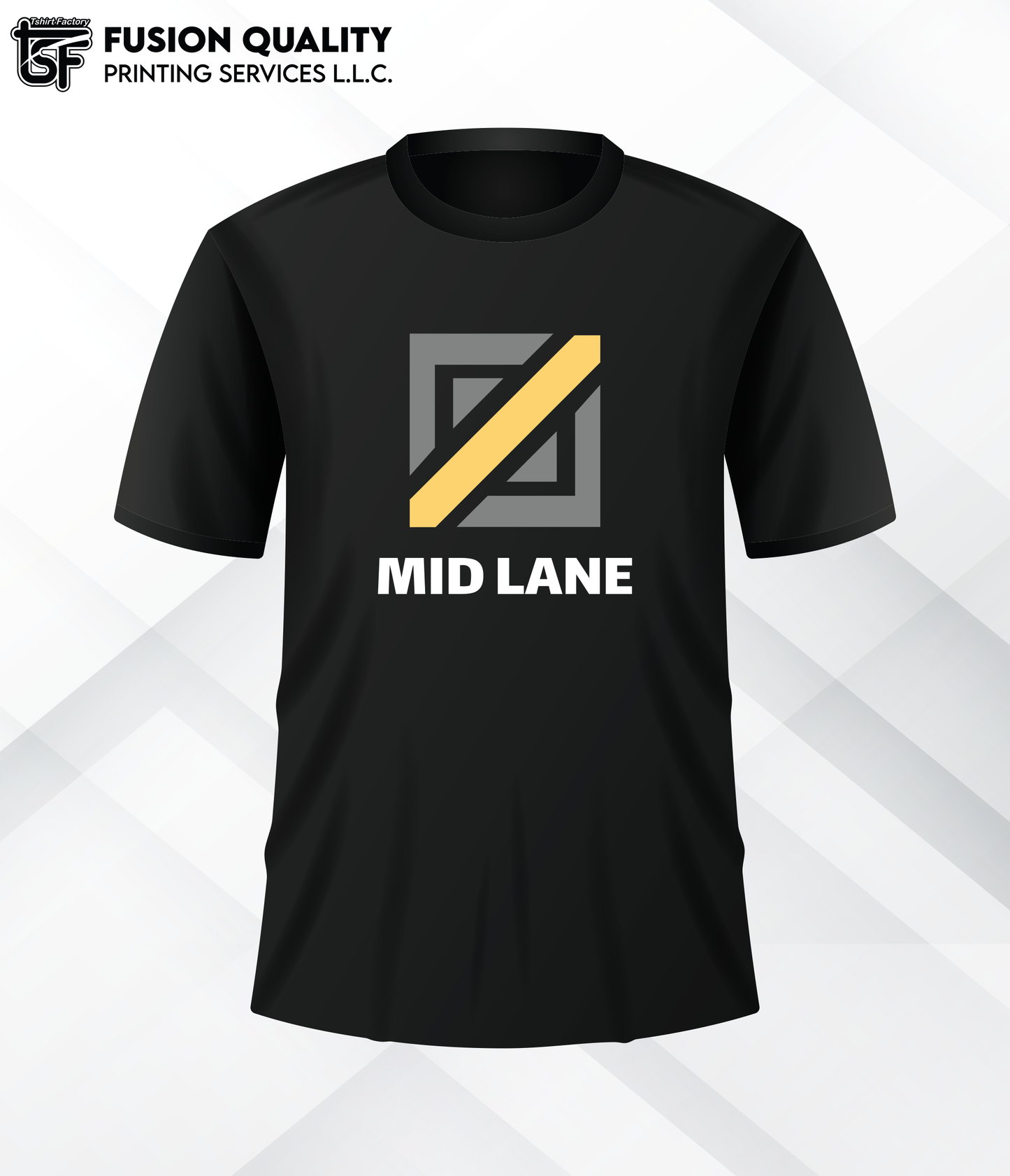 MID LANE Premium Tshirt Design