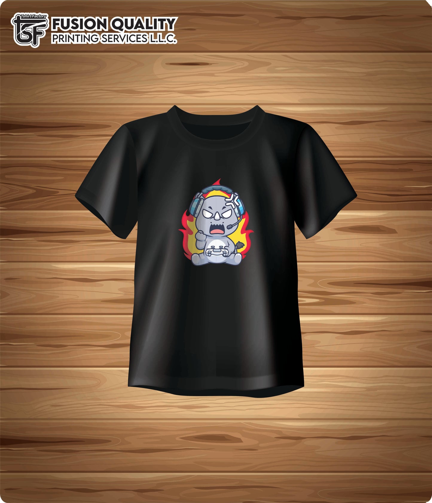 RHINO Premium Tshirt Design