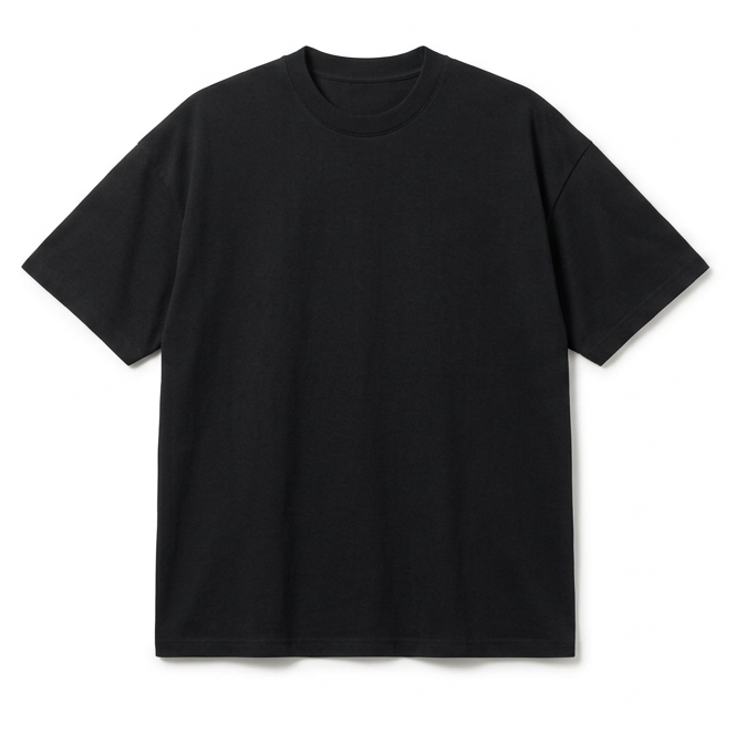 OVERSIZED SHORT SLEEVE HEAVY TSHIRT